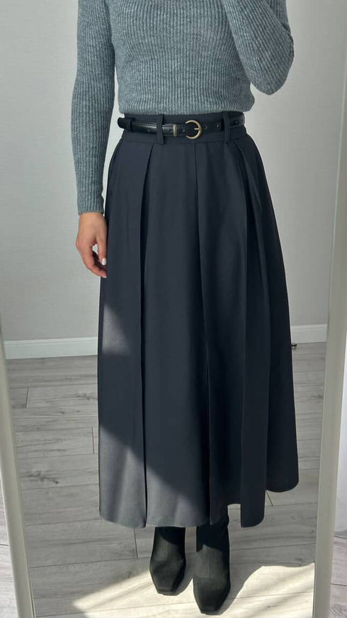 Елегантна спідниця-максі LD-2197