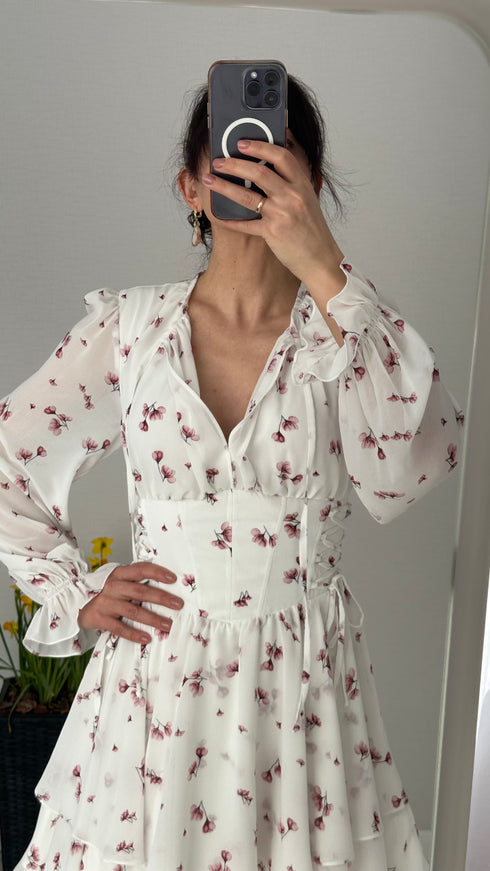 Ніжна шифонова сукня Лорен LD-21107