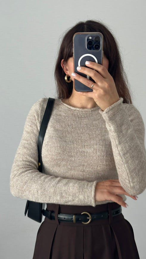 Лонгслів із мохеру LD-21119