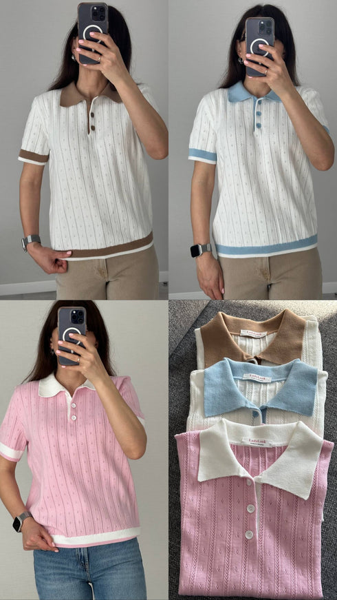 Бавовняне поло LD-21108