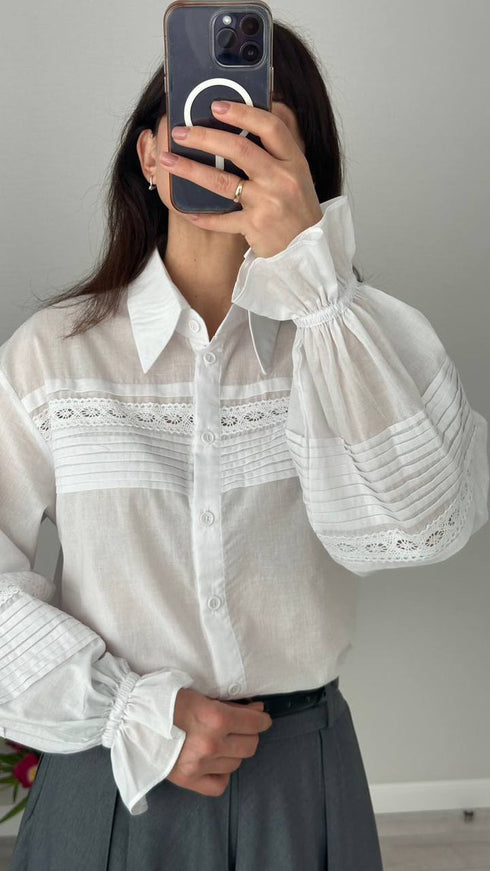 Батистова блуза Ліана LD-21106