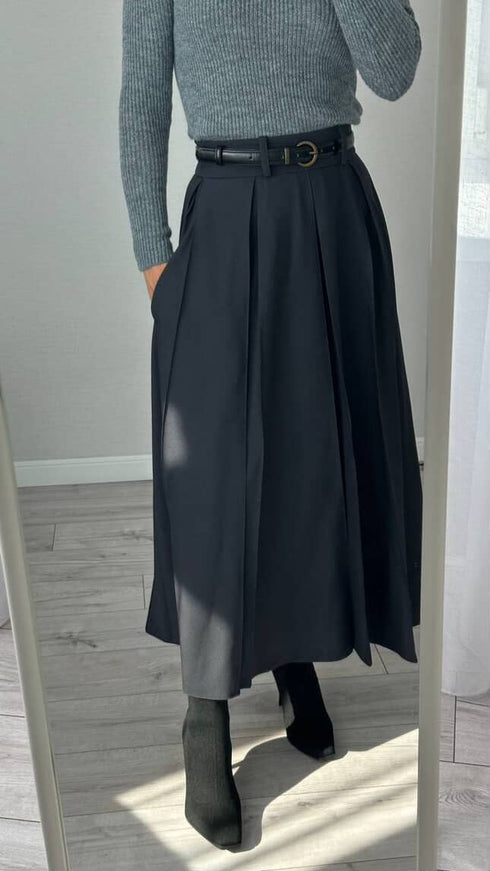 Елегантна спідниця-максі LD-2197