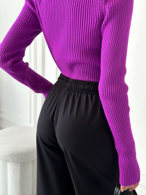 Базові брюки на резинці LD-2180 - Брюки