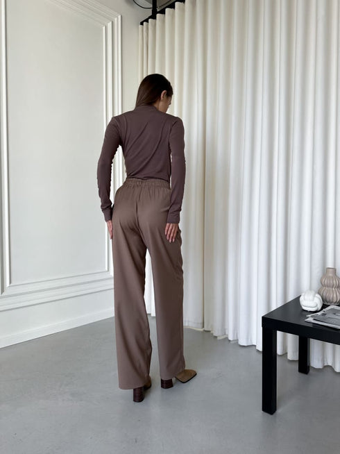 Базові брюки на резинці LD-2180 - Брюки