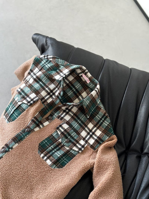 Тепла сорочка-пальто LD-2181