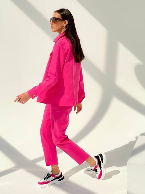 Джинсовий костюм-двійка LD-2152 - Костюми