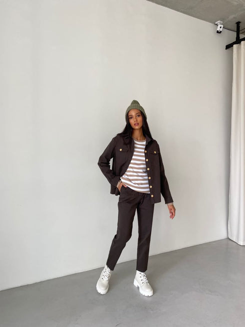 Оригінальний джинсовий костюм LD-2138 - Костюми