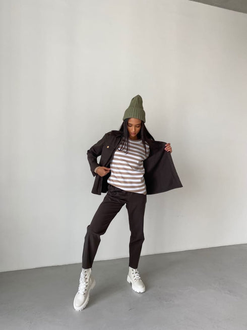 Оригінальний джинсовий костюм LD-2138 - Костюми