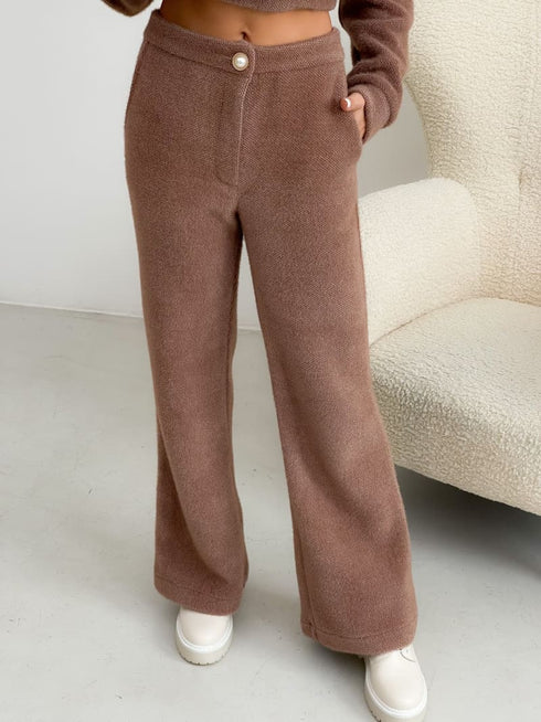 Теплий ангоровий костюм-двійка LD-2143 - Костюми